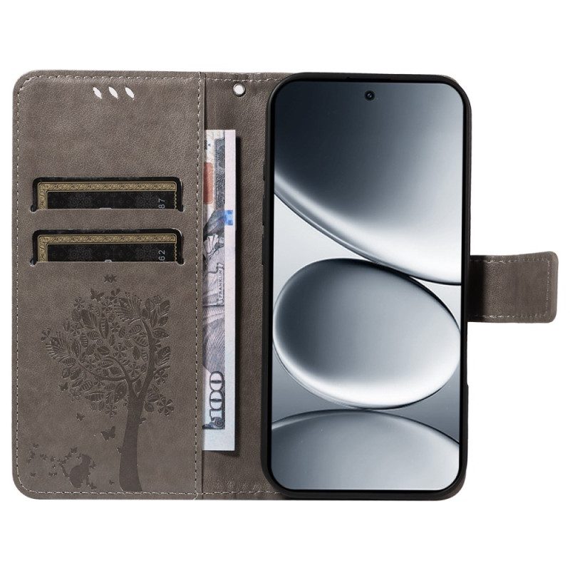 Kotelot Xiaomi Redmi Note 15 Pro 5g Kissa- Ja Puukuvio