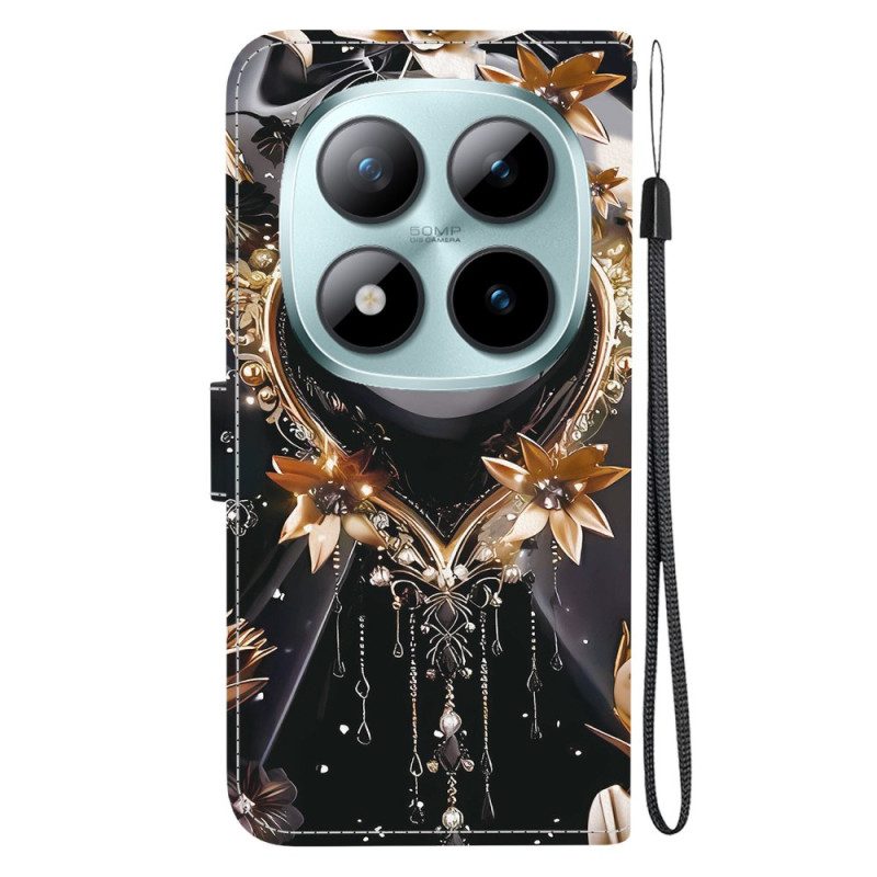 Kotelot Xiaomi Redmi Note 15 Pro 5g Musta Ja Kultainen Sydän