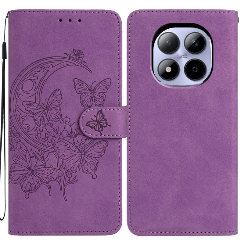 Kotelot Xiaomi Redmi Note 15 Pro 5g Puhelinkuoret Perhos- Ja Kukkakuvio