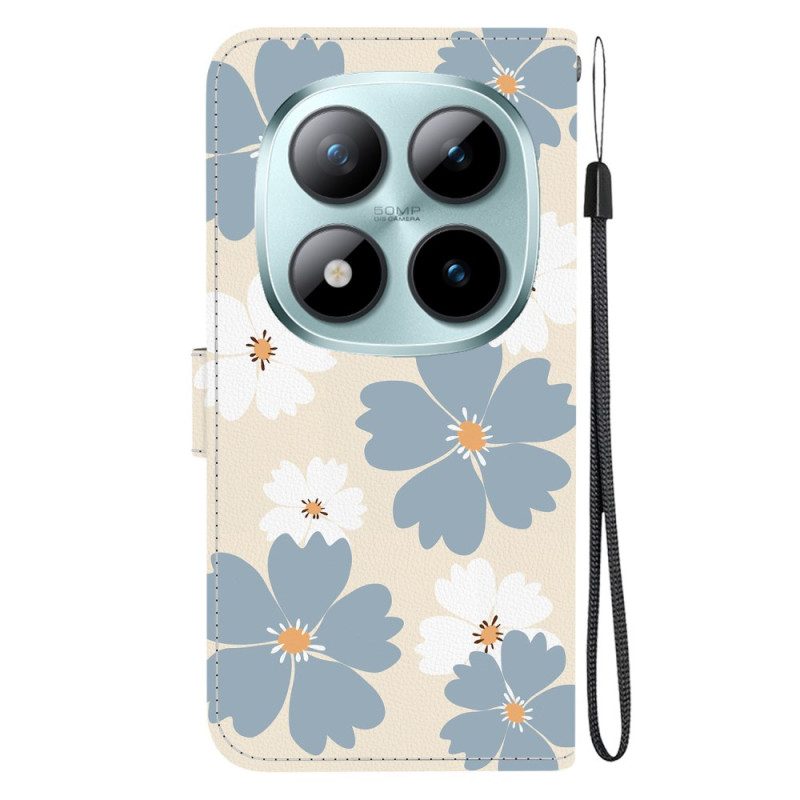 Kotelot Xiaomi Redmi Note 15 Pro 5g Siniset Päivänkakkarat