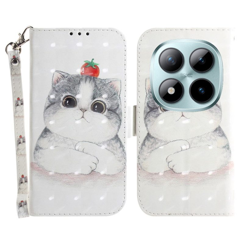 Kotelot Xiaomi Redmi Note 15 Pro 5g Söpö Kissa Hihnoilla