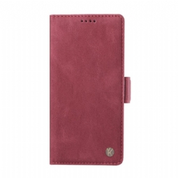 Kotelot Xiaomi Redmi Note 15 Pro 5g Yikatu-mokkanahkaefekti Suojakuori