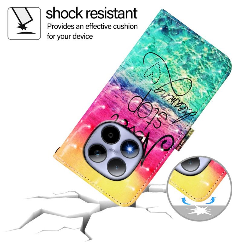 Kuoret Xiaomi Redmi Note 15 Pro 5g Älä Koskaan Lopeta Unelmointia