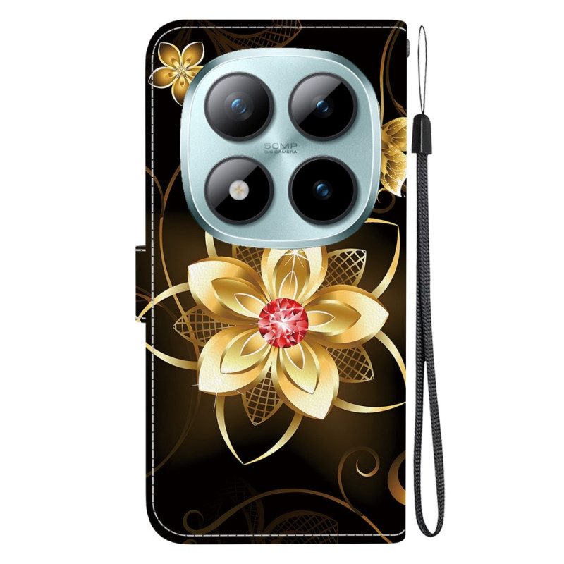 Kuoret Xiaomi Redmi Note 15 Pro 5g Kultainen Kukka