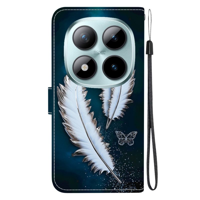 Kuoret Xiaomi Redmi Note 15 Pro 5g Valkoiset Höyhenet