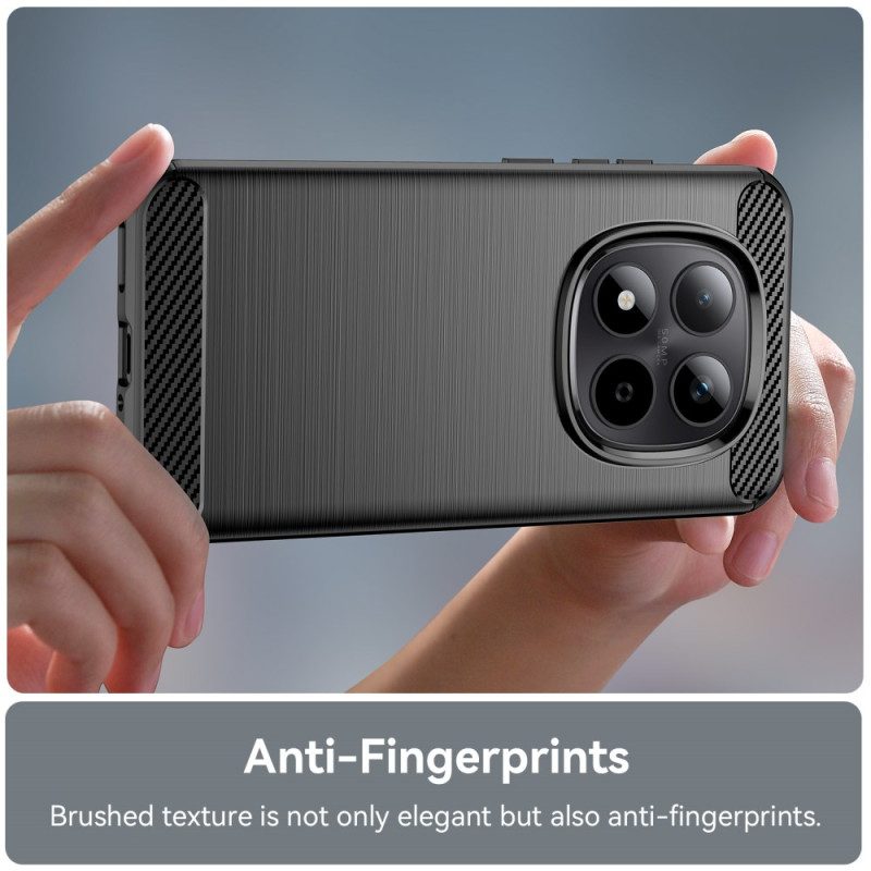 Kuori Xiaomi Redmi Note 15 Pro 5g Harjattu Hiilikuitu Suojakuori