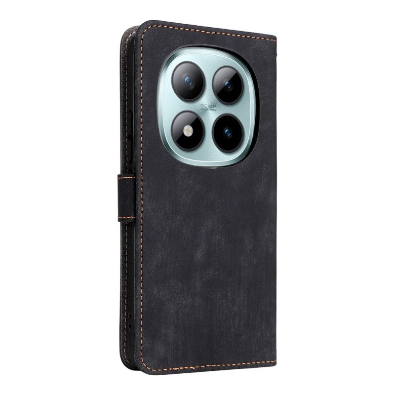 Nahkakotelo Xiaomi Redmi Note 15 Pro 5g Rfid-esto Ja Hihna