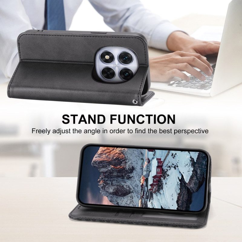 Nahkakotelo Xiaomi Redmi Note 15 Pro 5g Timanttikuvio Hihnalla