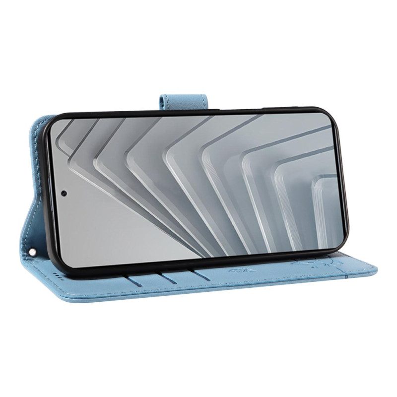 Kotelot Xiaomi Redmi Note 14 4g Puhelinkuoret Hauska Kissa Hihnalla