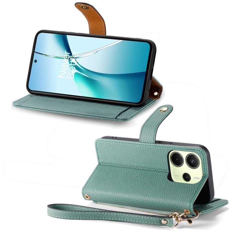 Kotelot Xiaomi Redmi Note 14 4g Sydänkuvioinen Lompakko