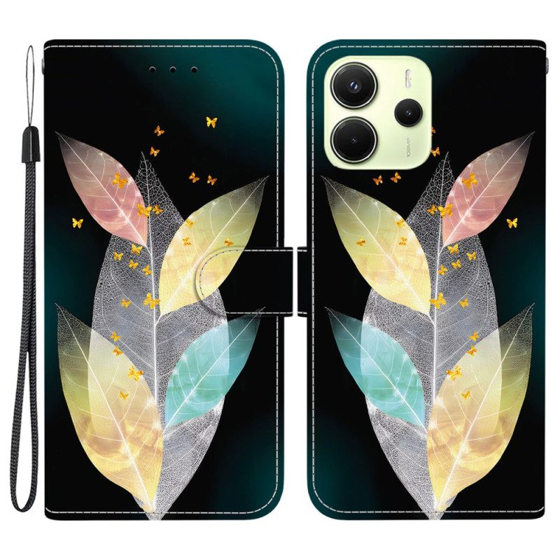 Kotelot Xiaomi Redmi Note 14 4g Värikkäät Höyhenet