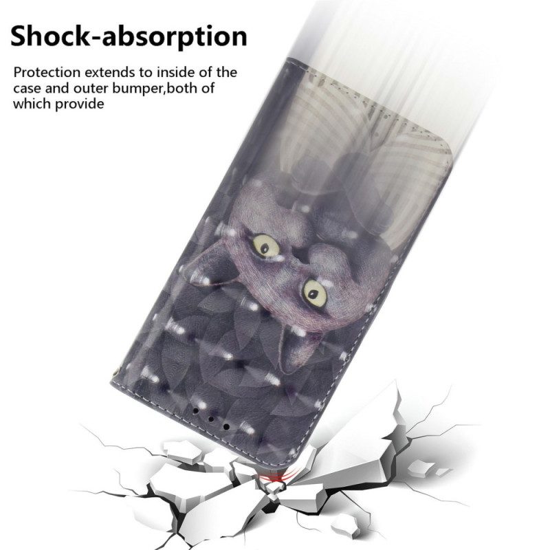 Kuoret Xiaomi Redmi Note 14 4g Harmaa Kissa Hihnalla