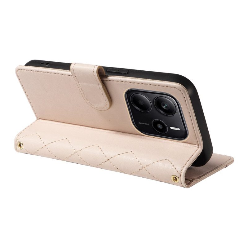 Kuoret Xiaomi Redmi Note 14 4g Tikattu Hihna Ja Olkahihna