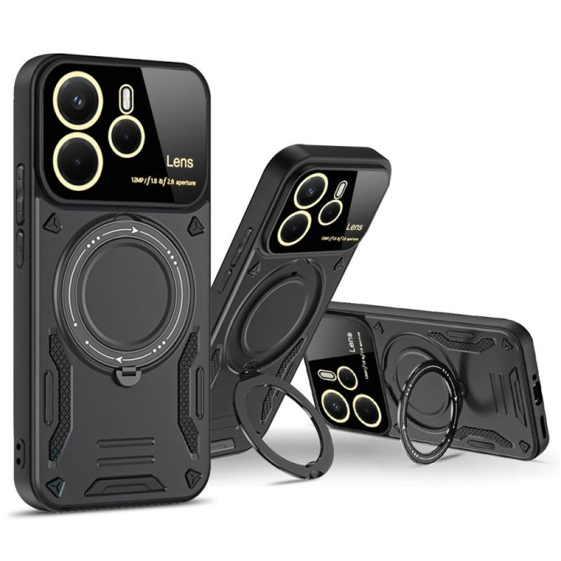 Kuori Xiaomi Redmi Note 14 4g Magneettisesti Pyörivä Jalusta Suojakuori