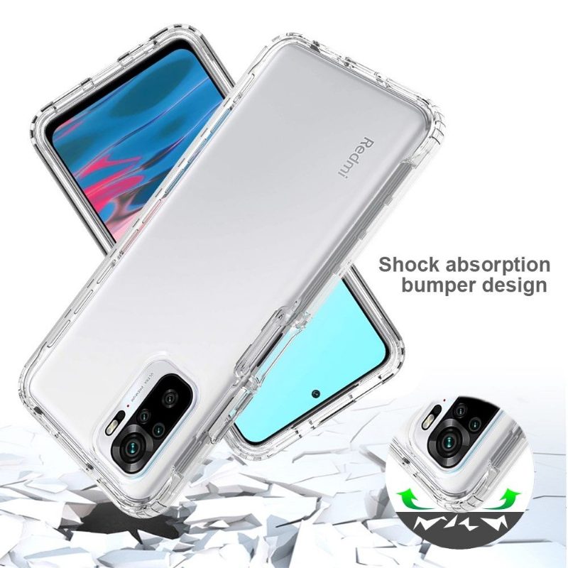 Kuori Xiaomi Redmi Note 10 4G / Note 10S Alkuperäinen Hybrid Clear Iskunkestävä