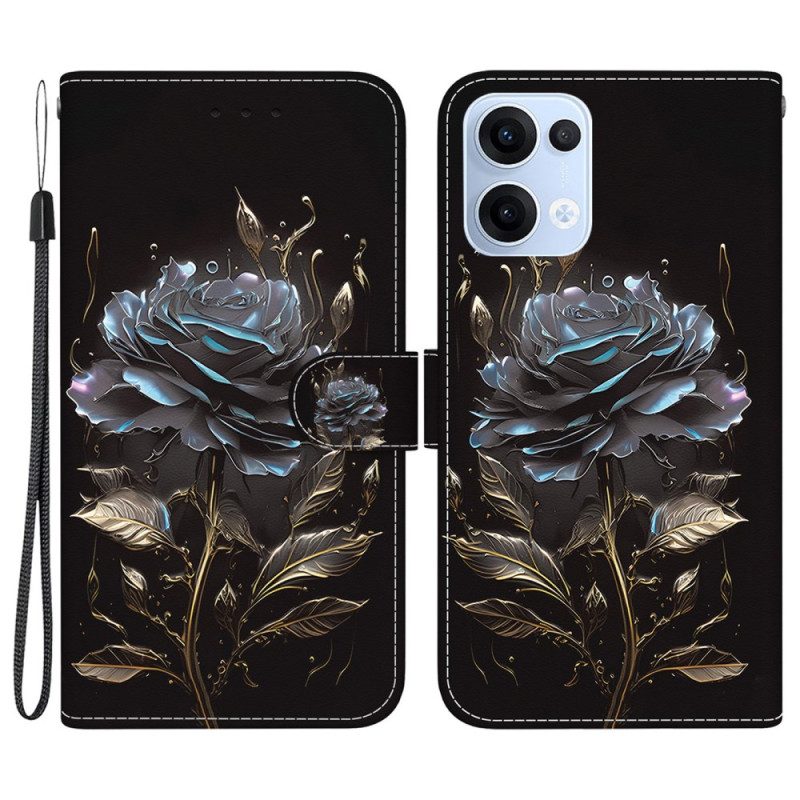 Kotelot Oppo Reno 13 5g Musta Ruusu