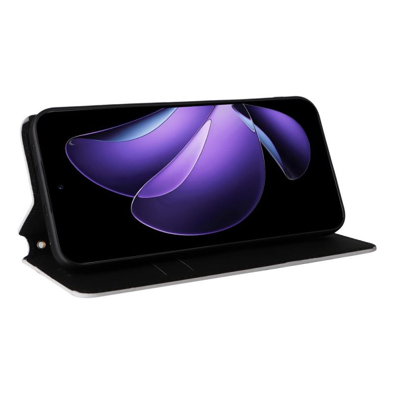 Nahkakotelo Oppo Reno 13 5g 3d Timantit