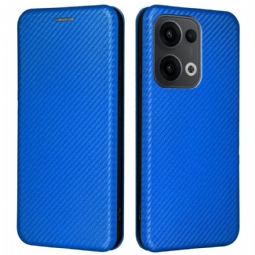 Nahkakotelo Oppo Reno 13 5g Hiilikuitu