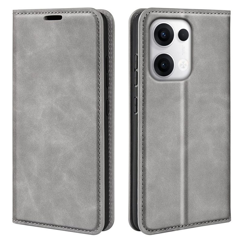 Nahkakotelo Oppo Reno 13 5g Klassinen Suojakuori