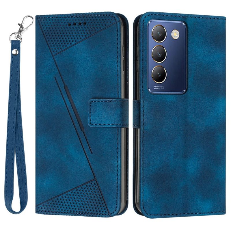 Kotelot Vivo V40 Se 5g Kolmionmuotoiset Hihnakuviot