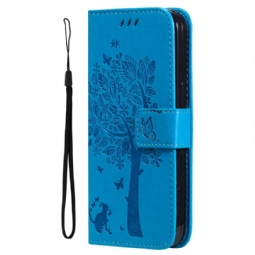 Kotelot Vivo V40 Se 5g Puhelinkuoret Puu Ja Kissa