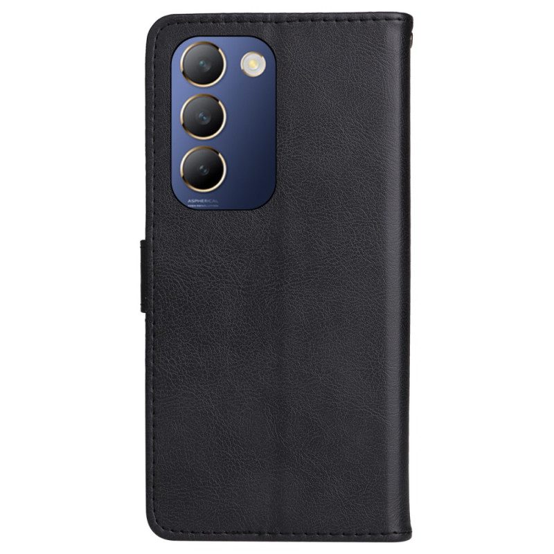 Kotelot Vivo V40 Se 5g Yksivärinen Tekonahka