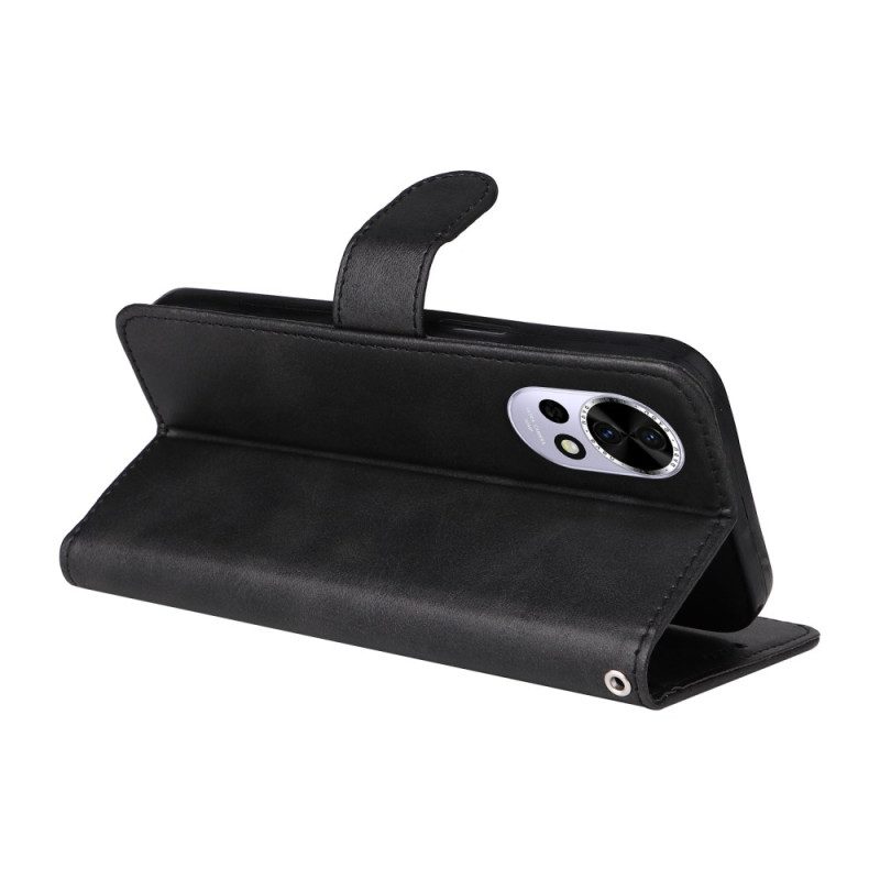 Kotelot Huawei Nova 13 Keinonahkainen Ranneke