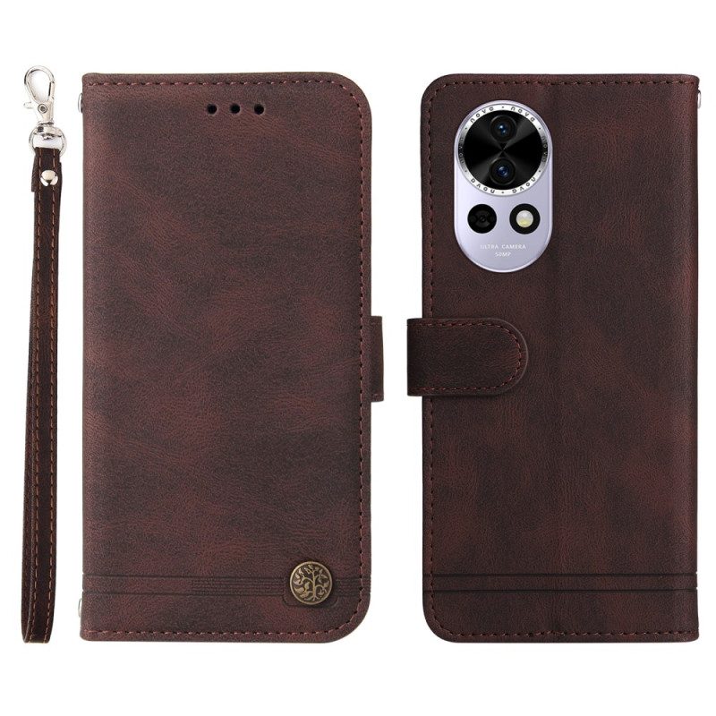 Kotelot Huawei Nova 13 Vintage-niitit Ja Ranneke