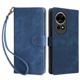 Kuoret Huawei Nova 13 Rfid-mokkanahkakuvioinen Lompakko