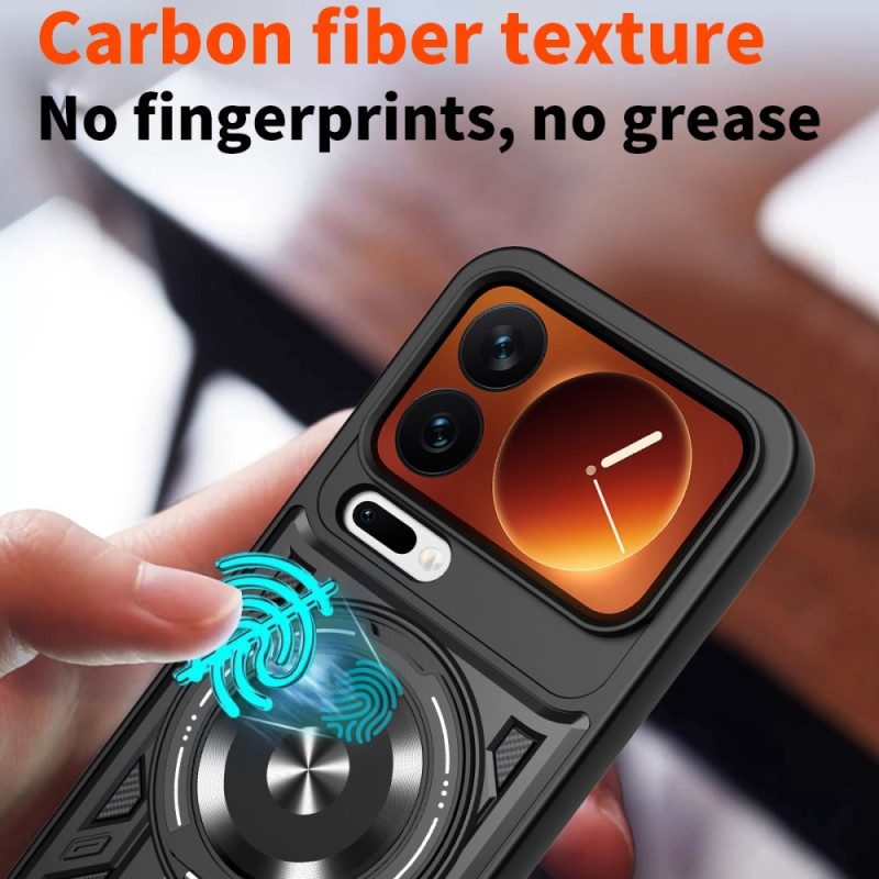 Case Xiaomi 17 Pro Max Puhelinkuoret Magneettinen Ja Pyörivä Jalusta