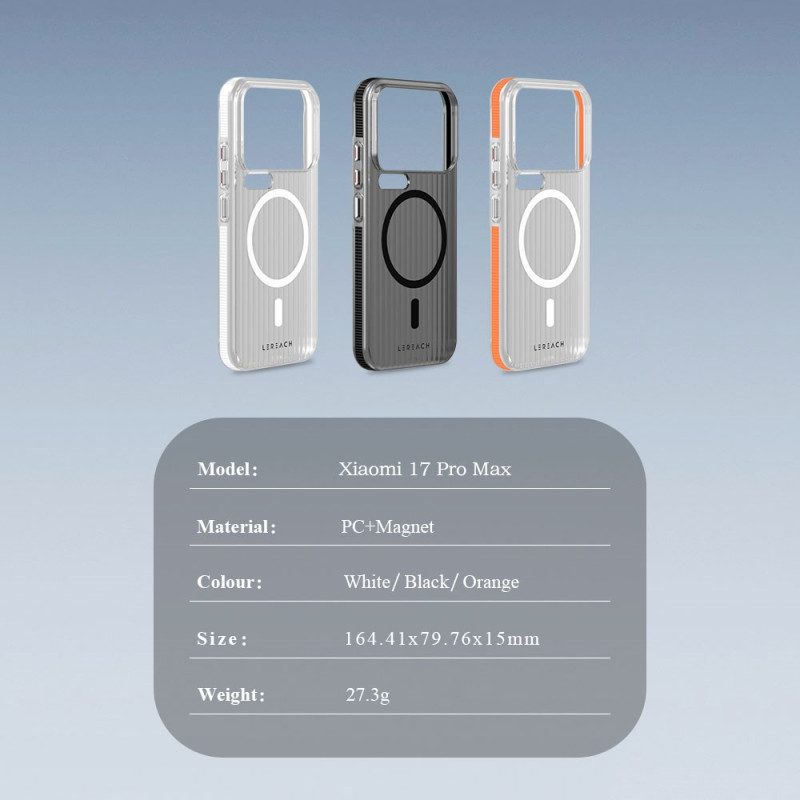 Case Xiaomi 17 Pro Max Puhelinkuoret Toc-sarja Lereach