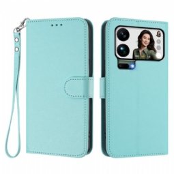 Kotelot Xiaomi 17 Pro Max Keinonahka Hihnalla