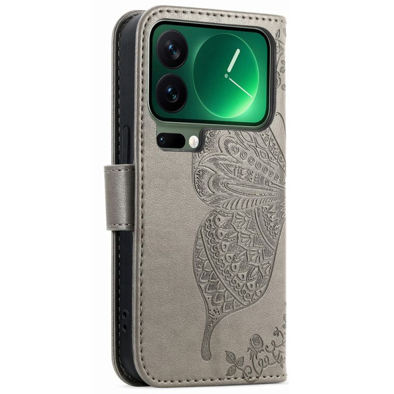 Kotelot Xiaomi 17 Pro Max Perhoskuvio Suojakuori