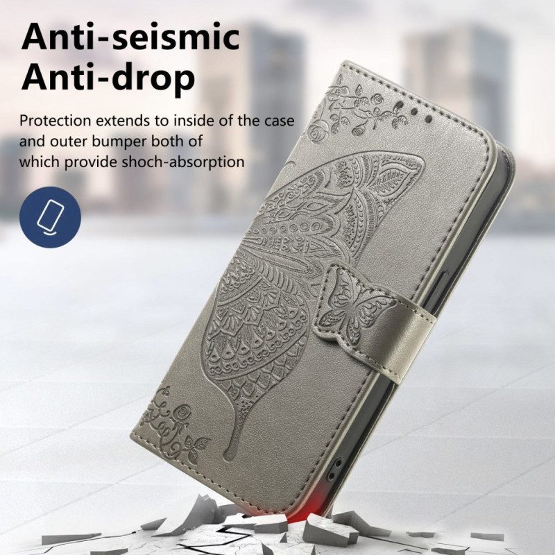 Kotelot Xiaomi 17 Pro Max Perhoskuvio Suojakuori