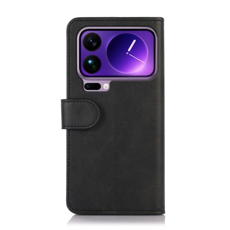 Kotelot Xiaomi 17 Pro Max Puhelinkuoret Klassinen Nahkaefekti