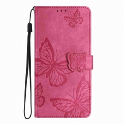 Kotelot Xiaomi 17 Pro Max Puhelinkuoret Mokkanahkakuvioinen Perhoskuvio