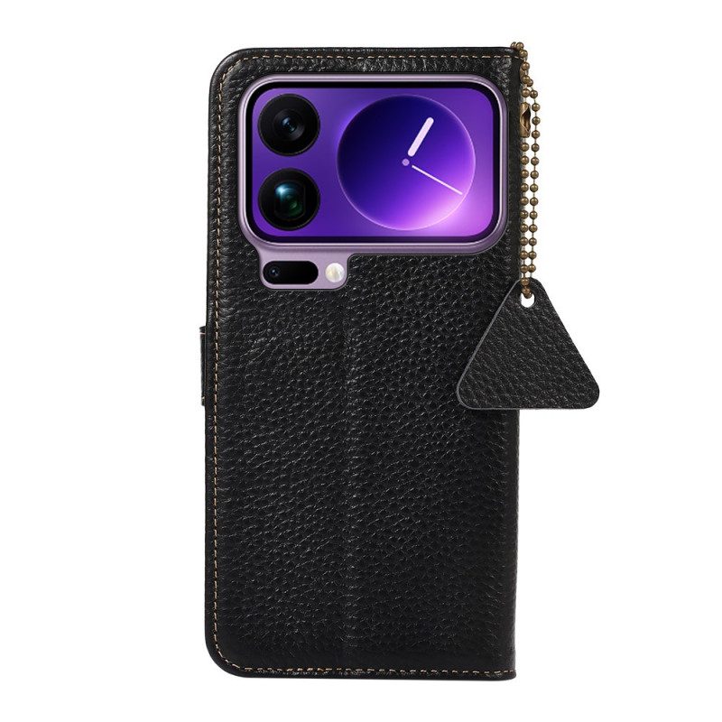 Kotelot Xiaomi 17 Pro Max Puhelinkuoret Rfid-suojattu Aito Nahka