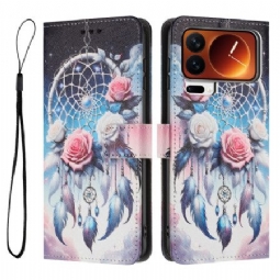 Kotelot Xiaomi 17 Pro Max Unisieppari Ja Ruusut Suojakuori