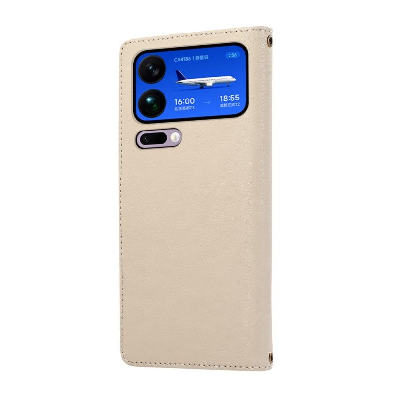 Kotelot Xiaomi 17 Pro Max Useita Korttipaikkoja Ja Rannehihna