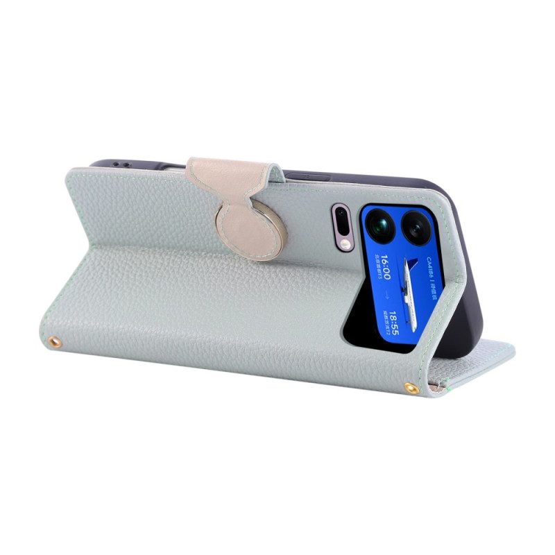 Kotelot Xiaomi 17 Pro Max Vintage Vetoketjullinen Lompakko