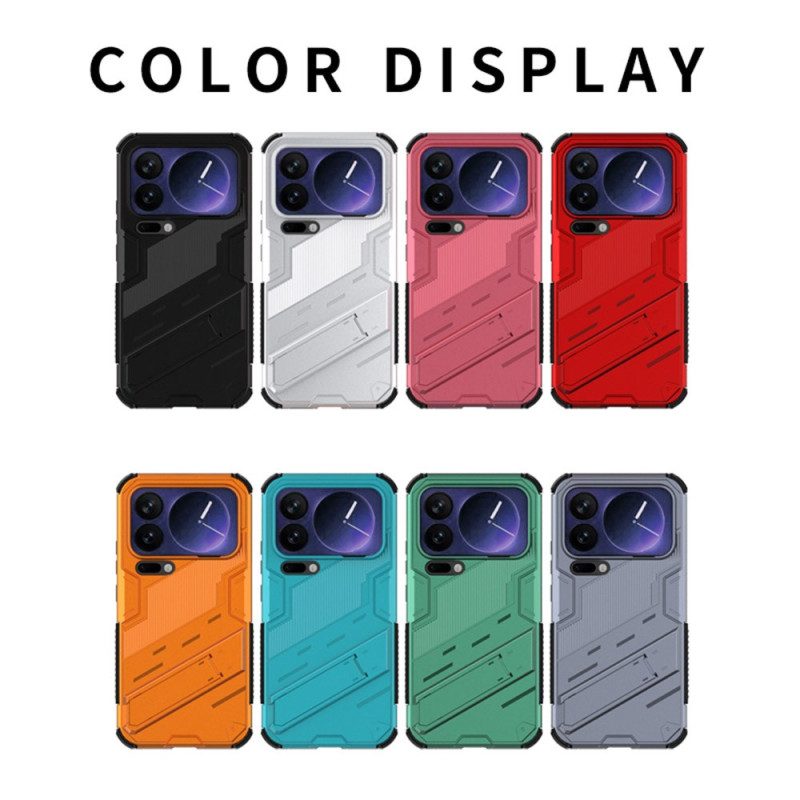 Kuori Xiaomi 17 Pro Max Erittäin Kestävä Ja Integroitu Jalusta