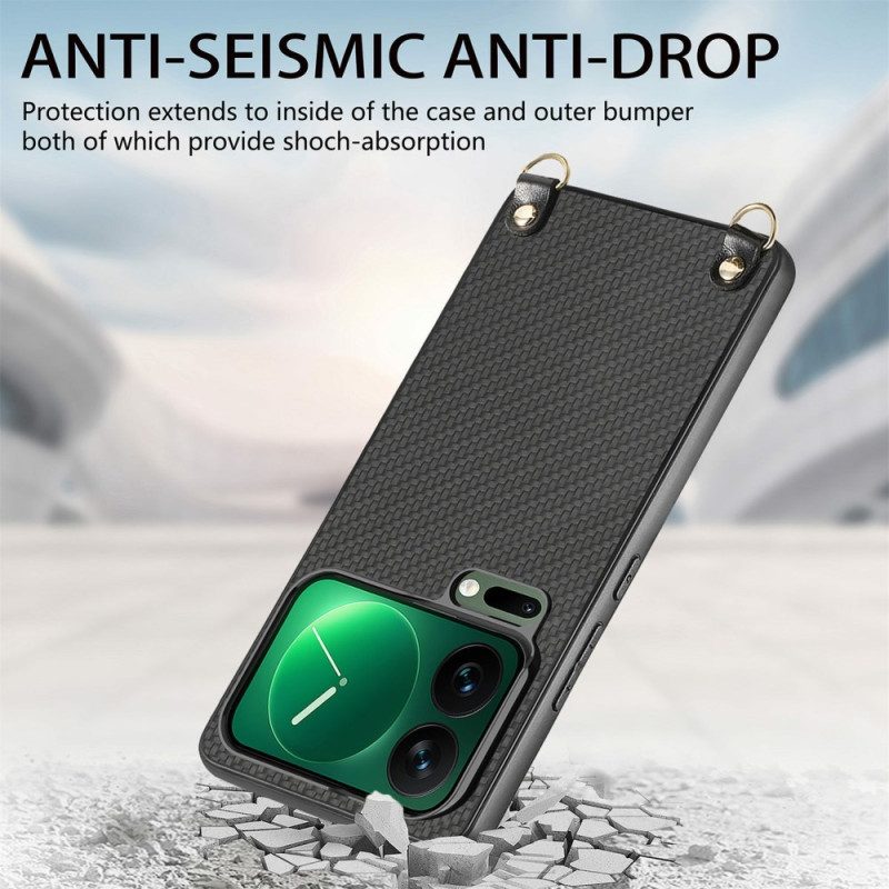 Kuori Xiaomi 17 Pro Max Hiilikuitukuvio