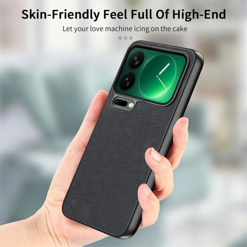 Kuori Xiaomi 17 Pro Max Iskunkestävä Ohut Nahkakuvio