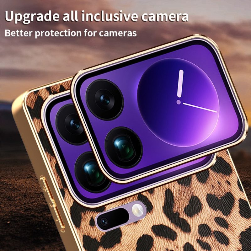 Kuori Xiaomi 17 Pro Max Leopardikuvio