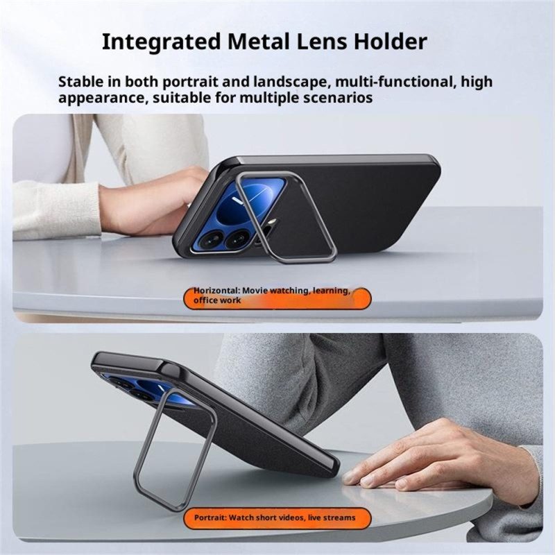 Kuori Xiaomi 17 Pro Max Metallikehys Ja Integroitu Jalusta