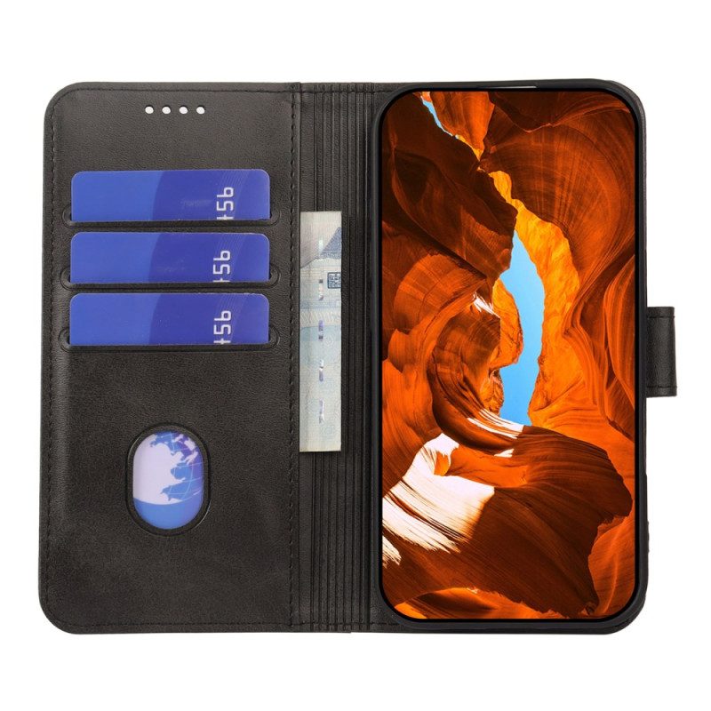 Nahkakotelo Xiaomi 17 Pro Max Jalusta Ja Magneettinen Suljin