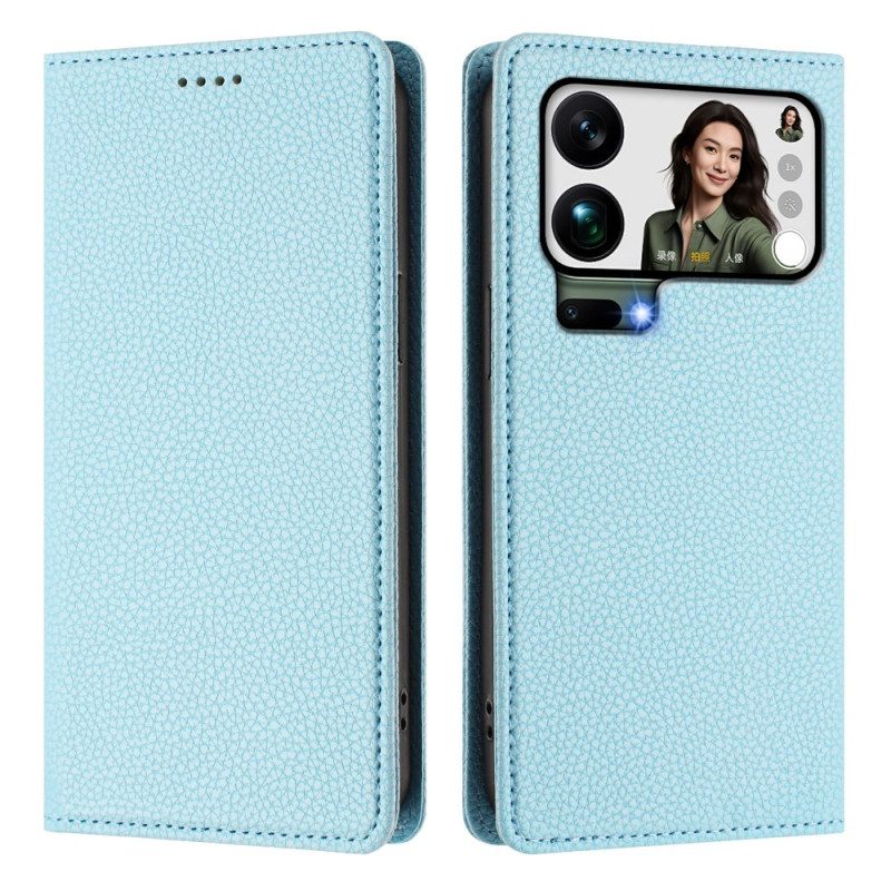 Nahkakotelo Xiaomi 17 Pro Max Rfid-suojattu