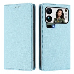 Nahkakotelo Xiaomi 17 Pro Max Rfid-suojattu