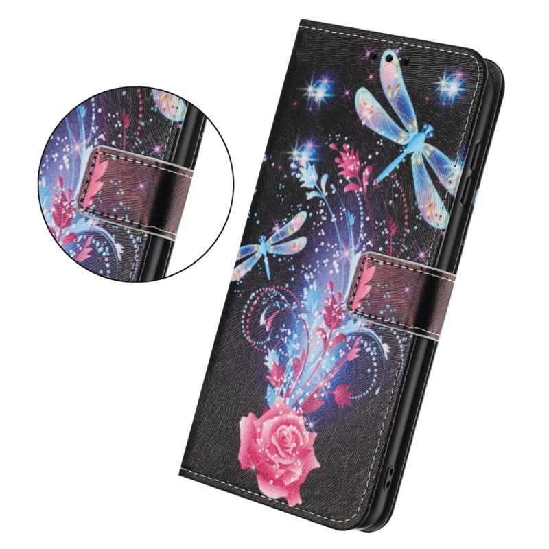 Nahkakotelo Xiaomi 17 Pro Max Sudenkorentokuvio