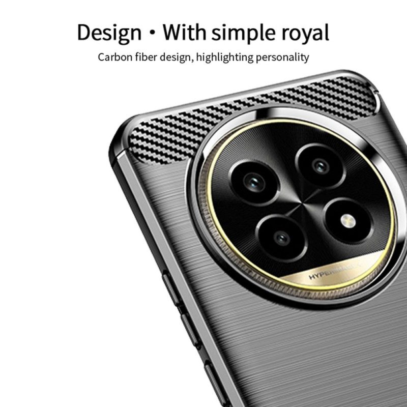 Case Poco C75 Puhelinkuoret Harjattu Hiilikuitu Mofi